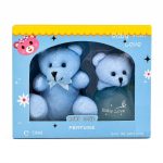 ست ادکلن کودک beibei bear - بهمراه عروسک خرس آبی - 50 میل